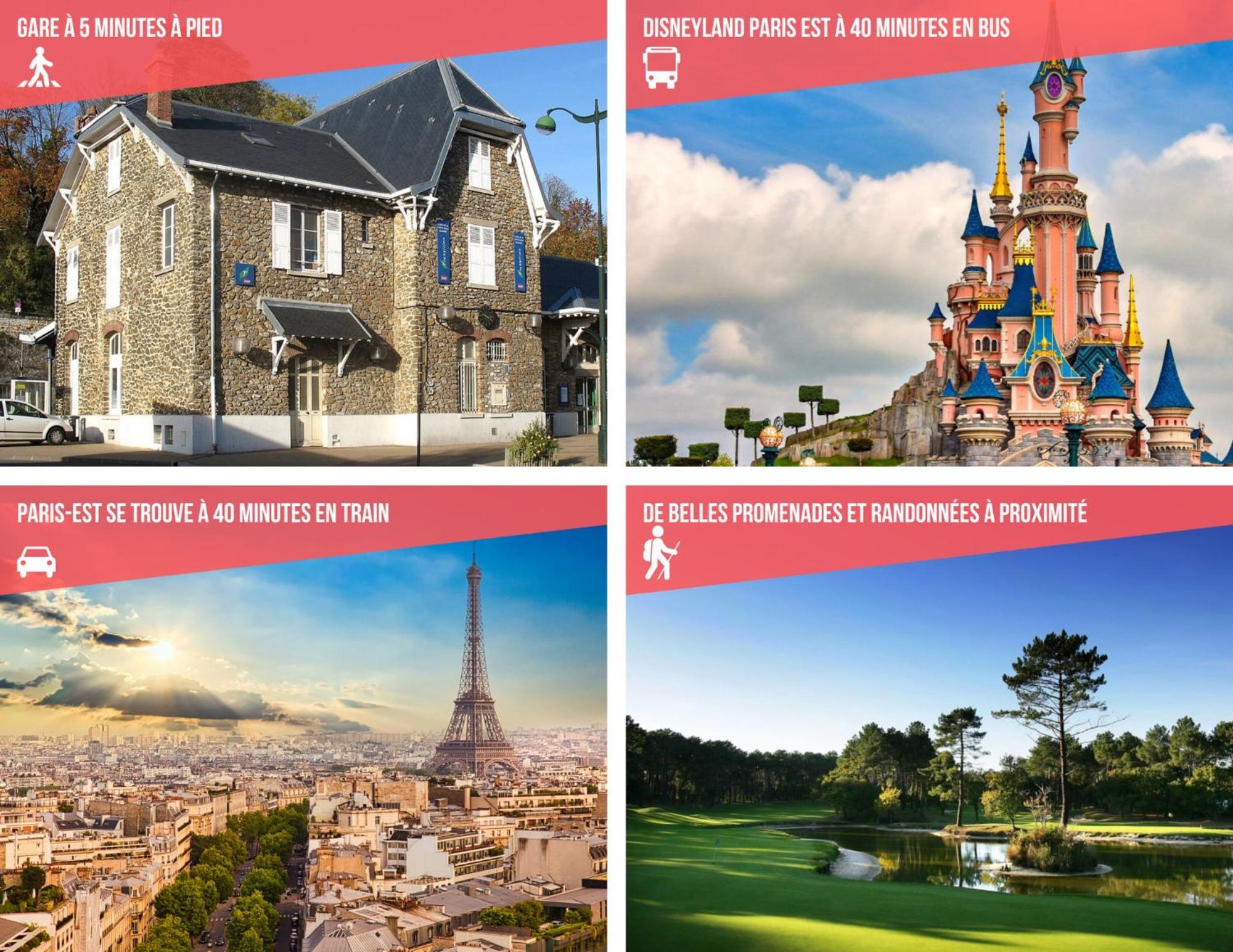 Le Cocon Douillet - 5" De La Gare - Wifi - Acces Direct Paris & Disneyland Jouarre 外观 照片